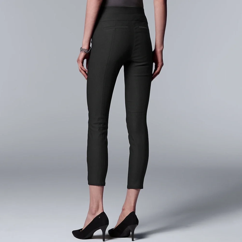 Vera Wang Ultra Stretch Ankle Pants - Picture 2 of 15